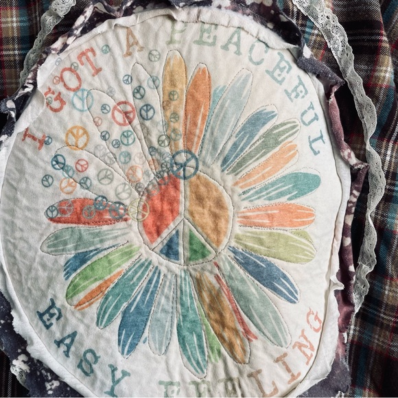 Reworked Boho Flannel “I Got A Peaceful Easy Feeling” - Picture 8 of 16